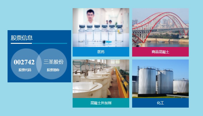 重慶三圣實業(yè)股份有限公司 ---- 建材、醫(yī)藥